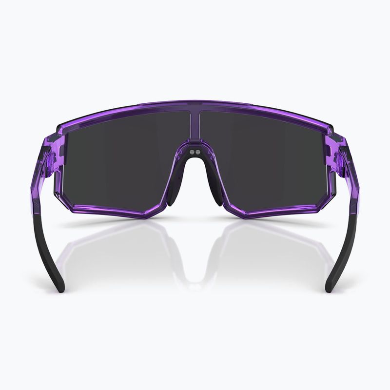 Okulary przeciwsłoneczne Bliz P005 transparent purple/smoke purple mirror 5