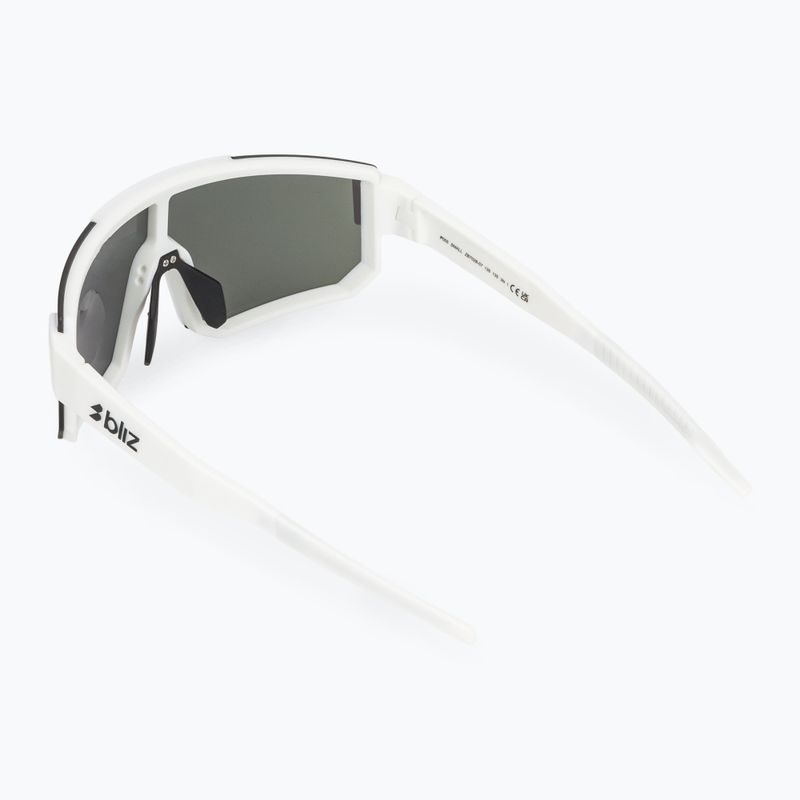 Okulary przeciwsłoneczne Bliz P005S matte white/smoke purple mirror 2