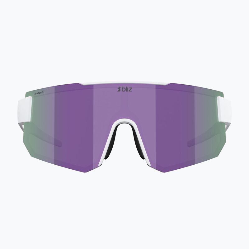 Okulary przeciwsłoneczne Bliz P005S matte white/smoke purple mirror 7
