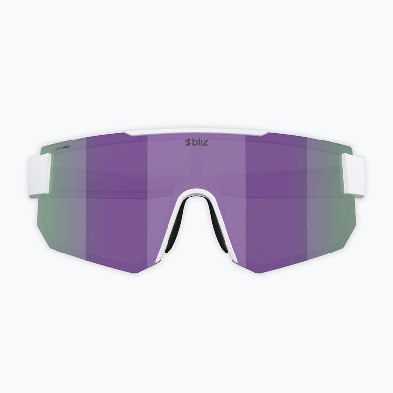 Okulary przeciwsłoneczne Bliz P005S matte white/smoke purple mirror 8