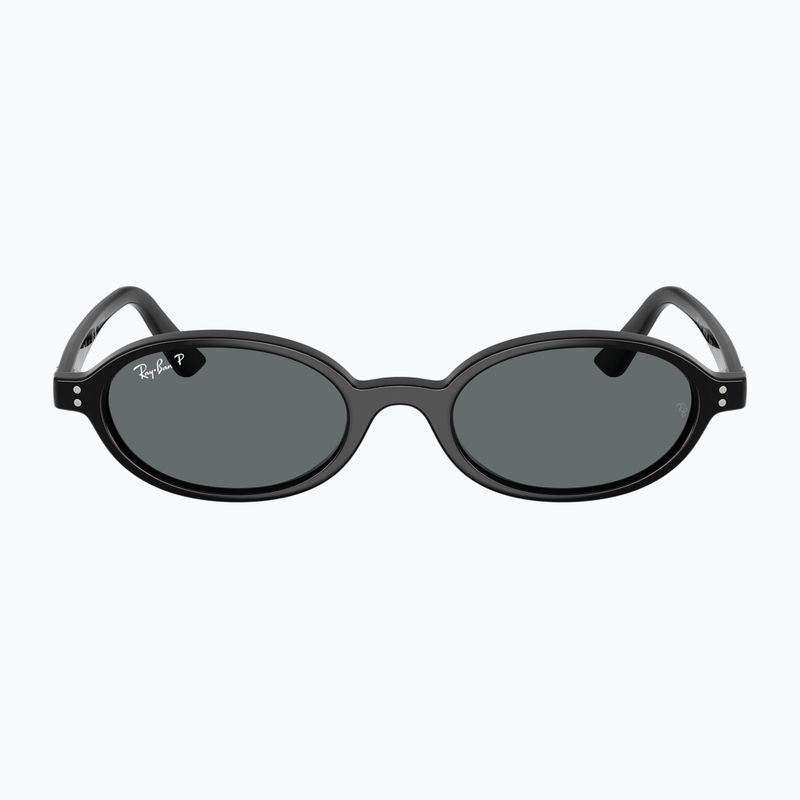 Okulary przeciwsłoneczne Ray-Ban Khal Bio-Based black/dark grey 2