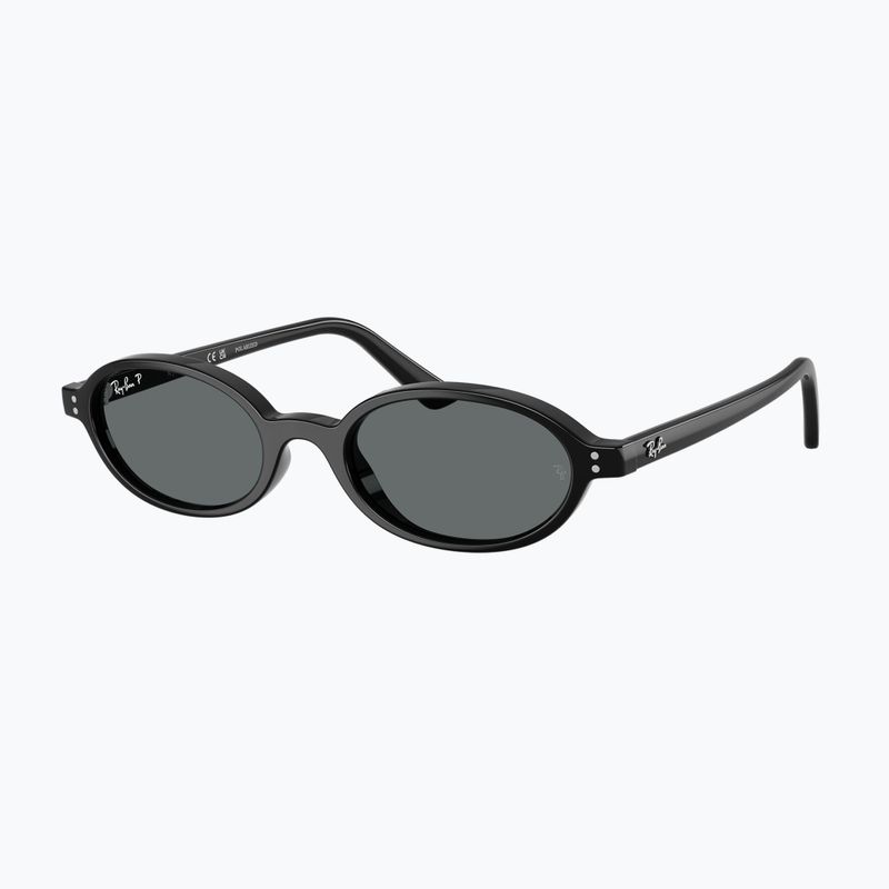 Okulary przeciwsłoneczne Ray-Ban Khal Bio-Based black/dark grey 4