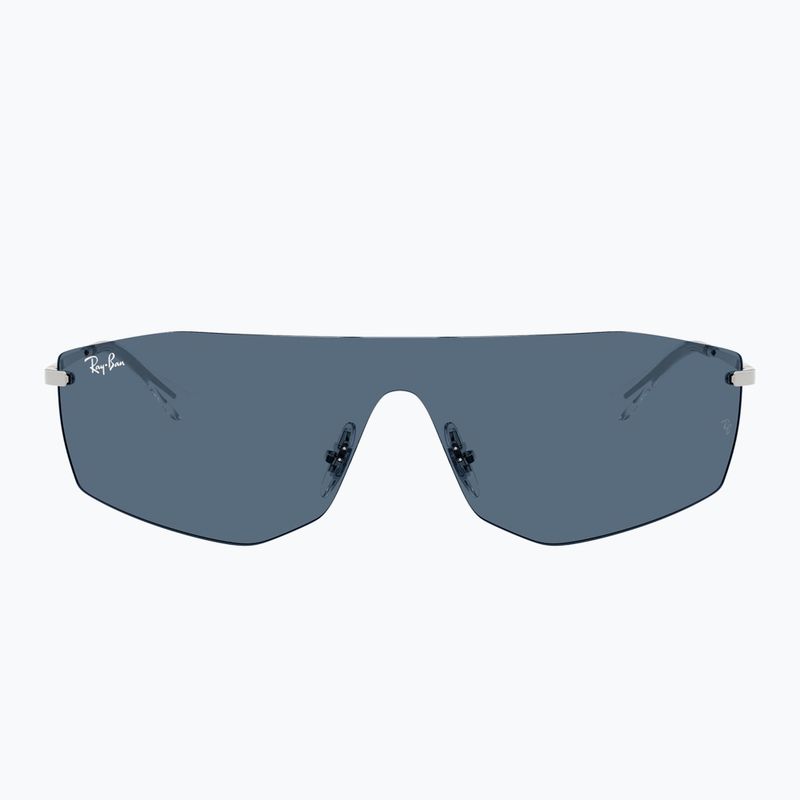 Okulary przeciwsłoneczne Ray-Ban Alix Bio-Based silver/dark blue 2