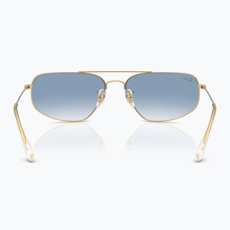 Okulary przeciwsłoneczne Ray-Ban RB3780 arista gold/transparent blue gradient 5