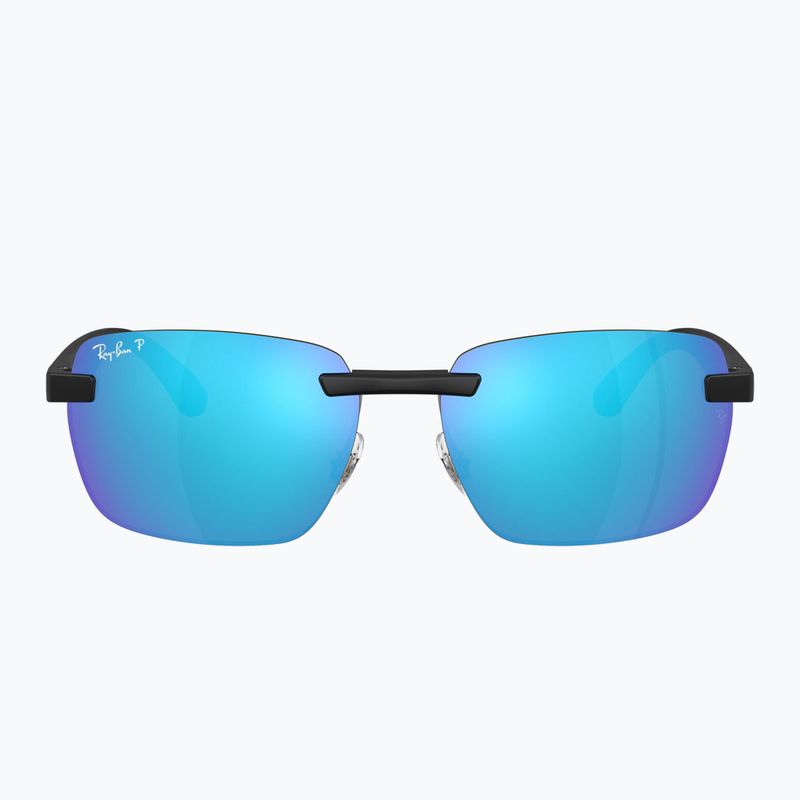 Okulary przeciwsłoneczne Ray-Ban RB4470 Polarized+ Lenses matt sand black/green chromance 2