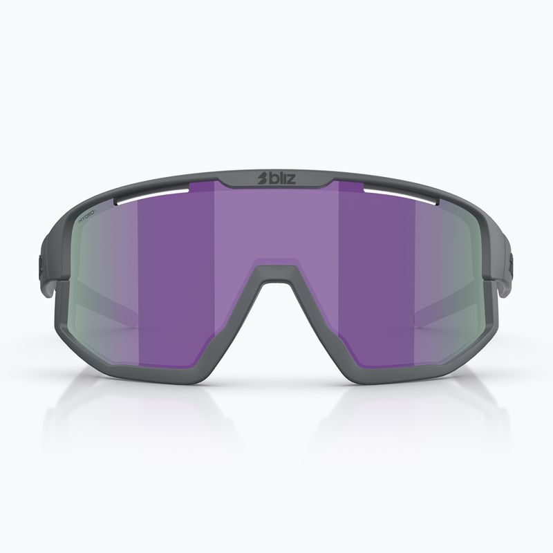 Okulary przeciwsłoneczne Bliz Fusion Small matte grey/smoke purple multi 3