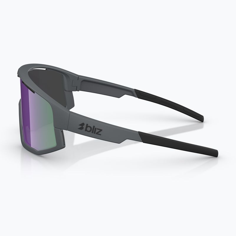 Okulary przeciwsłoneczne Bliz Fusion Small matte grey/smoke purple multi 5