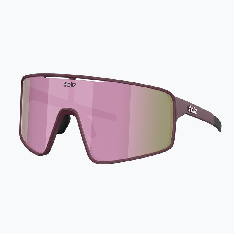 Okulary przeciwsłoneczne Bliz P001S matte burgundy/brown rose multi