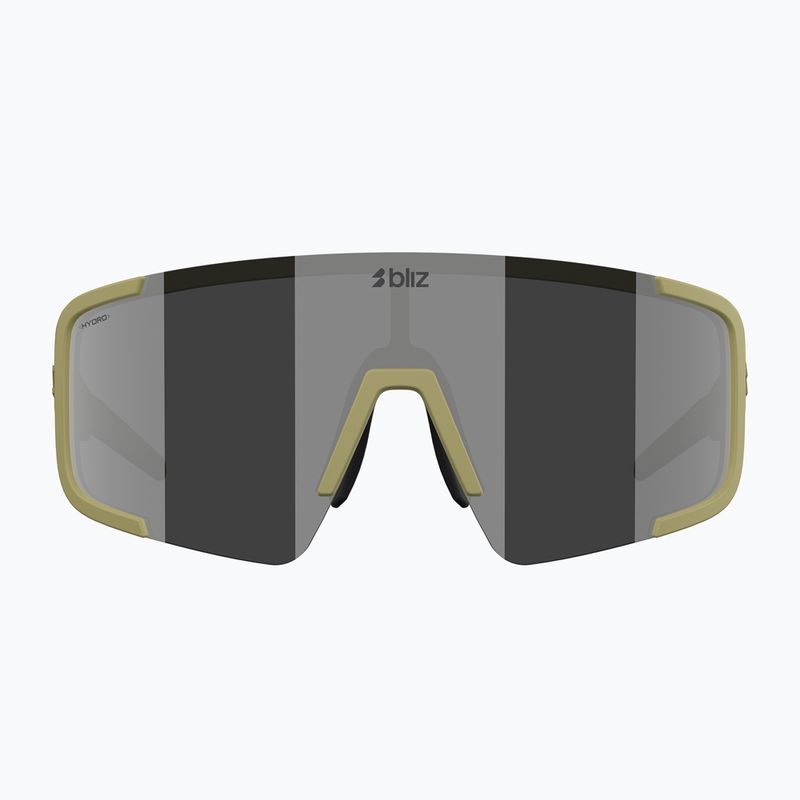Okulary przeciwsłoneczne Bliz P003 matte amber green/smoke silver mirror 2
