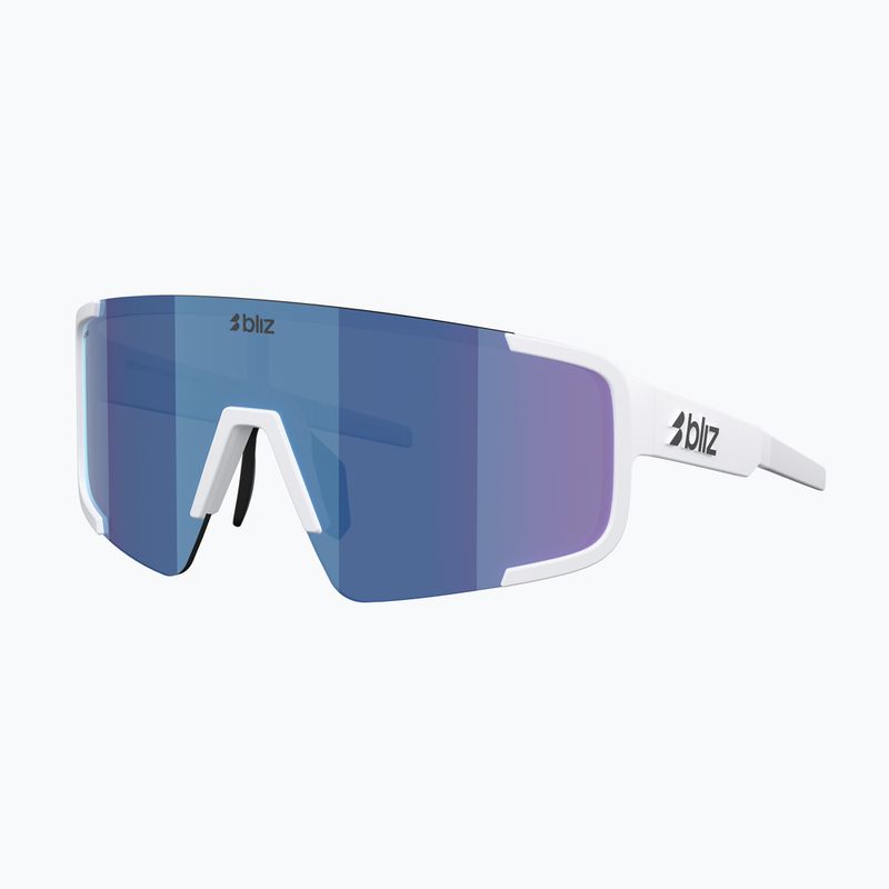 Okulary przeciwsłoneczne Bliz P003 Small matte white/smoke blue multi