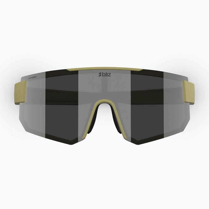 Okulary przeciwsłoneczne Bliz P005 matte amber green/smoke silver mirror 2