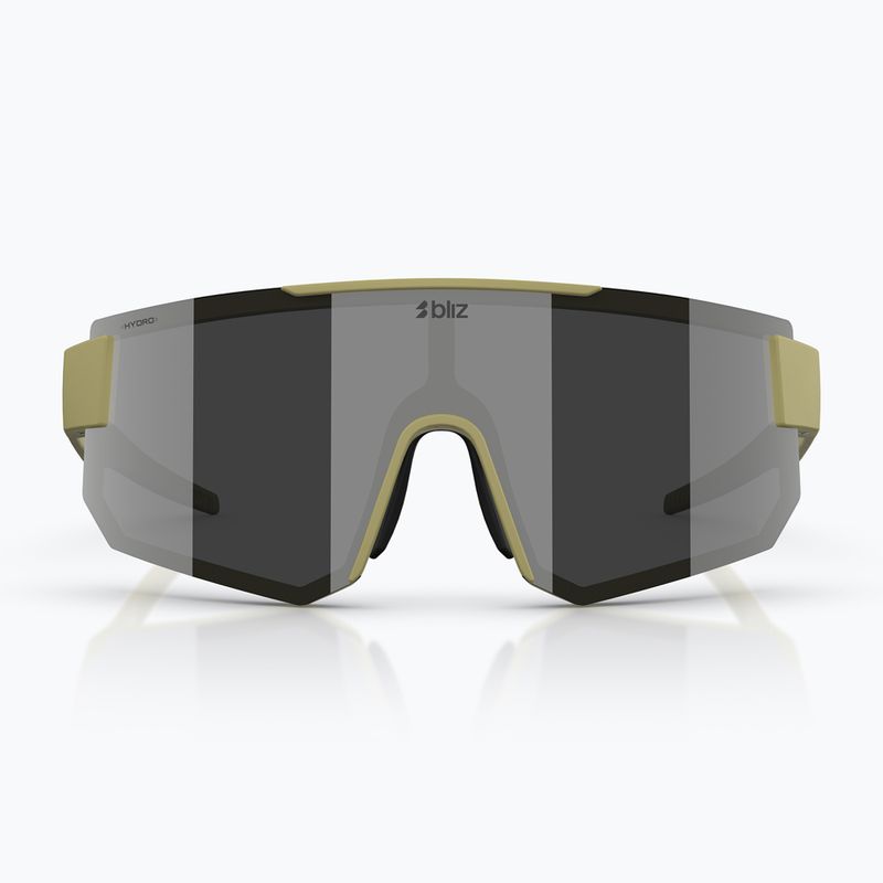 Okulary przeciwsłoneczne Bliz P005 matte amber green/smoke silver mirror 3