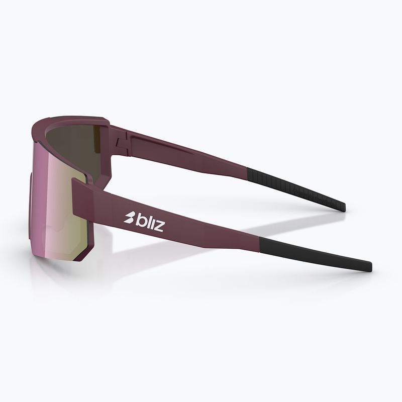 Okulary przeciwsłoneczne Bliz P005S matte burgundy/brown rose multi 5