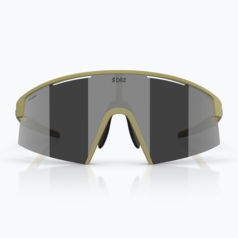 Okulary przeciwsłoneczne Bliz P006 matte amber green/smoke silver mirror 2
