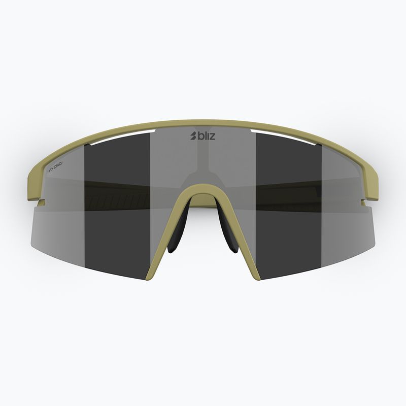 Okulary przeciwsłoneczne Bliz P006 matte amber green/smoke silver mirror 3