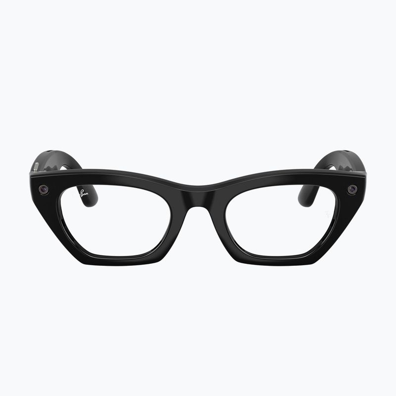Okulary z kamerą Ray-Ban Meta Zena shiny black/clear 2