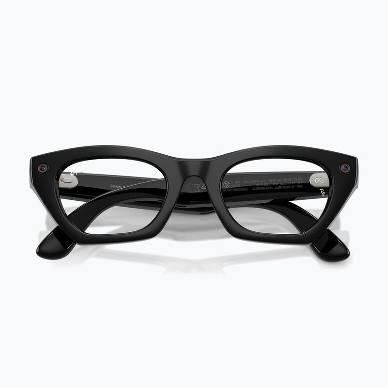 Okulary z kamerą Ray-Ban Meta Zena shiny black/clear 3