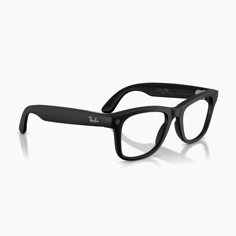 Okulary z kamerą Ray-Ban Meta Wayfarer matte back/clear 4