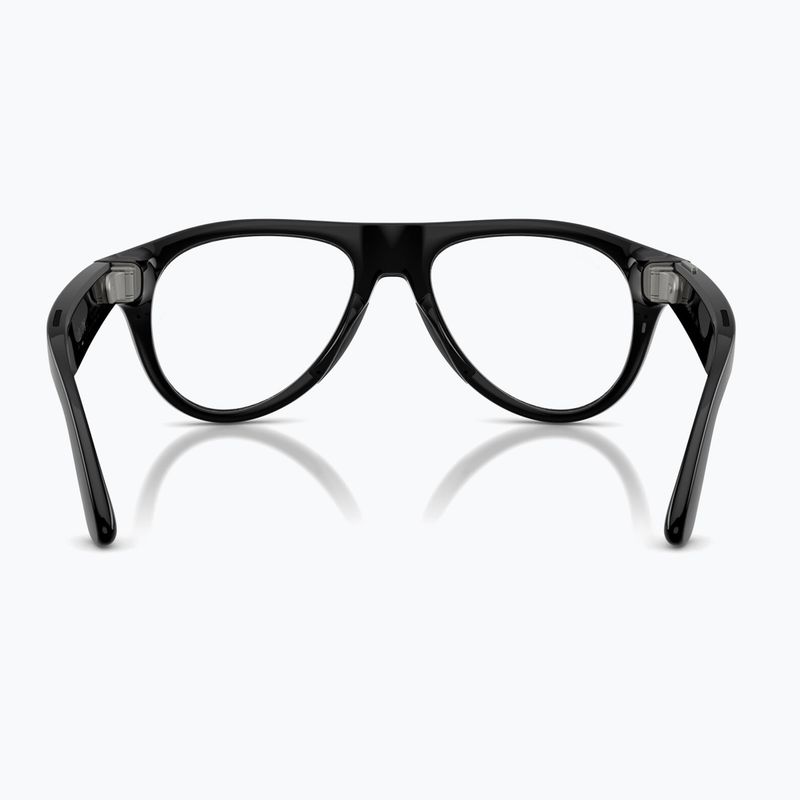 Okulary z kamerą Ray-Ban Meta Aviator shiny black/trs g. green 3