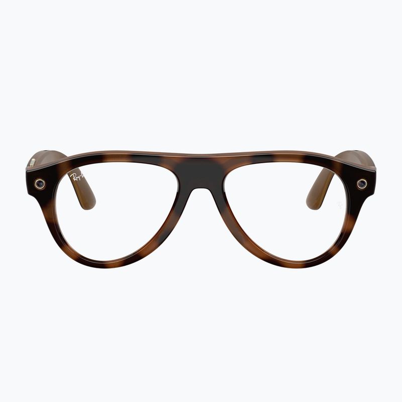 Okulary z kamerą Ray-Ban Meta Aviator havana/trs brown 2