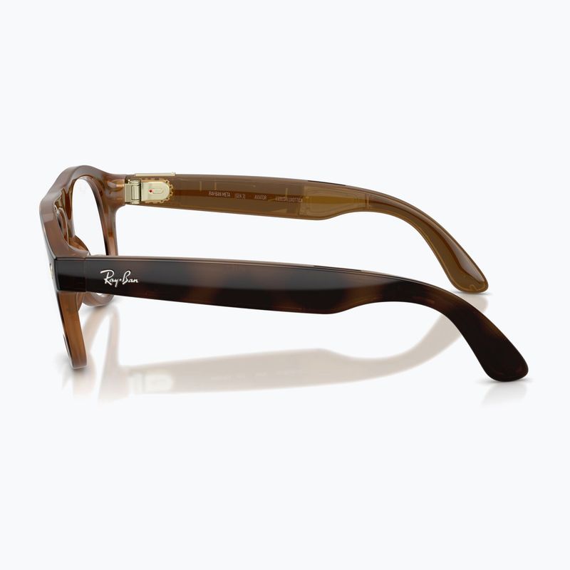 Okulary z kamerą Ray-Ban Meta Aviator havana/trs brown 5
