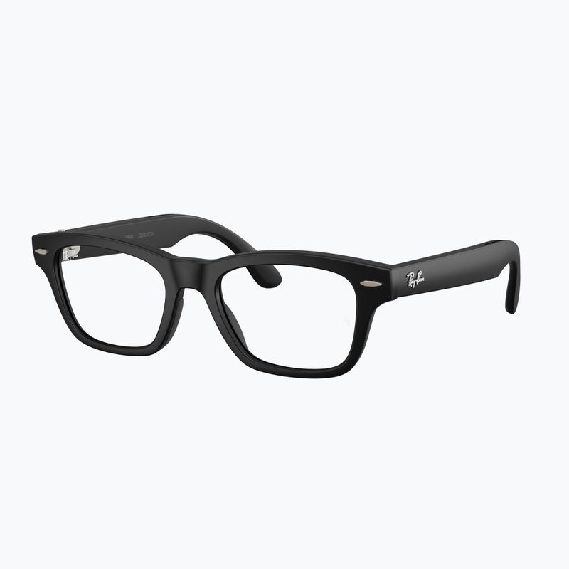 Okulary z kamerą Ray-Ban Meta Burbank matte black/trs g.green 3