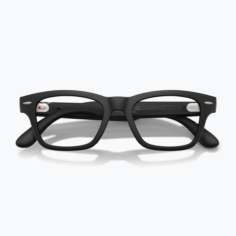 Okulary z kamerą Ray-Ban Meta Burbank matte black/trs g.green 4