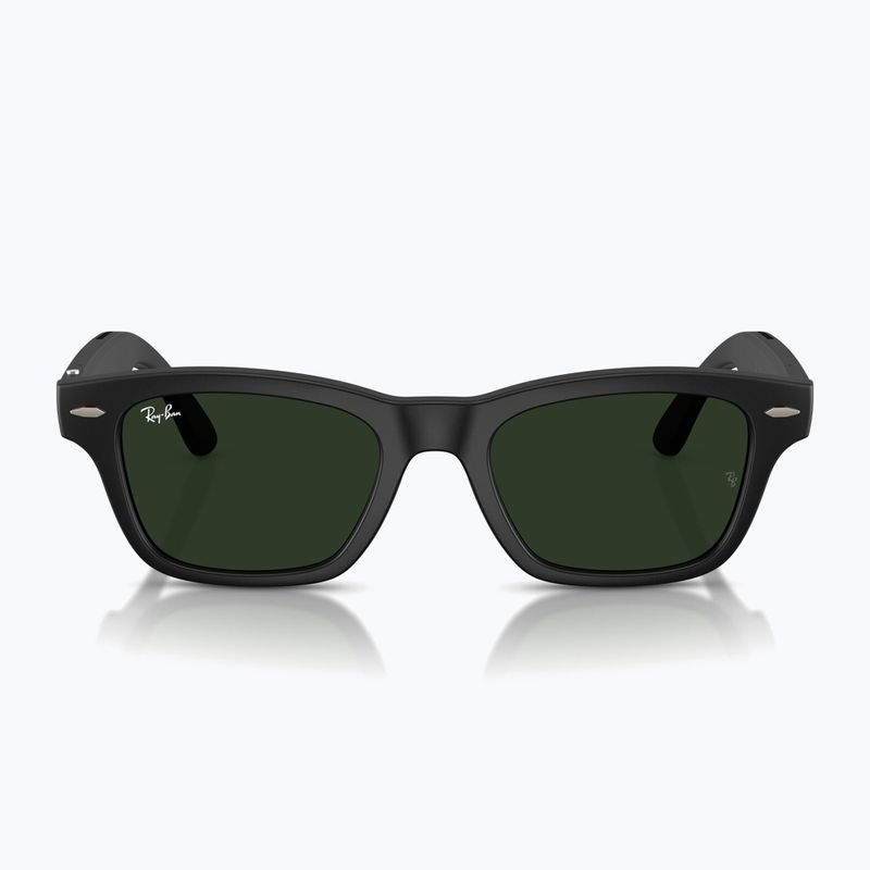 Okulary z kamerą Ray-Ban Meta Burbank matte black/trs g.green 7