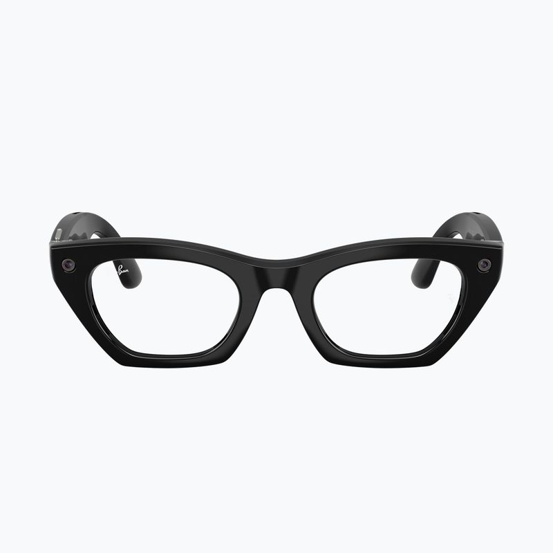 Okulary z kamerą Ray-Ban Meta Zena shiny black/trs g. green 2