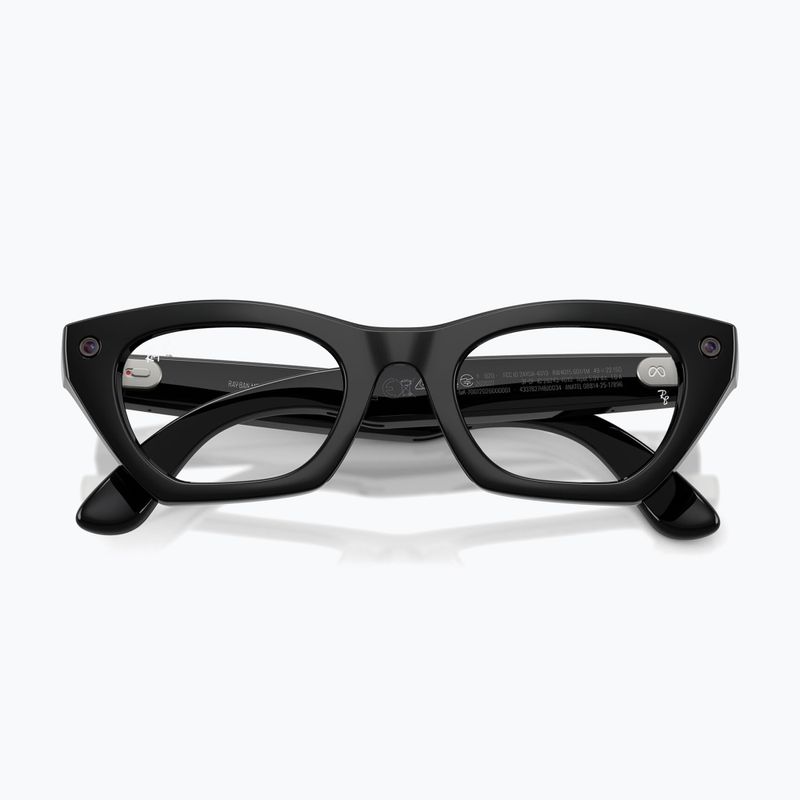 Okulary z kamerą Ray-Ban Meta Zena shiny black/trs g. green 3