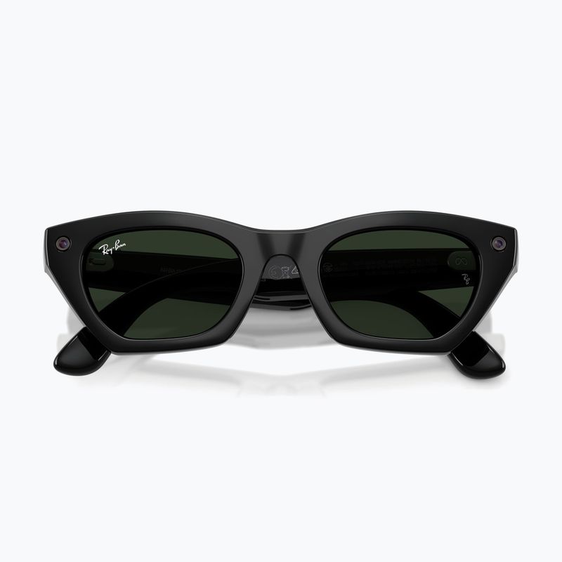 Okulary z kamerą Ray-Ban Meta Zena shiny black/trs g. green 8