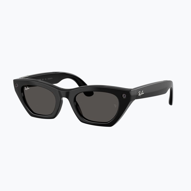 Okulary z kamerą Ray-Ban Meta Zena shiny black/grey