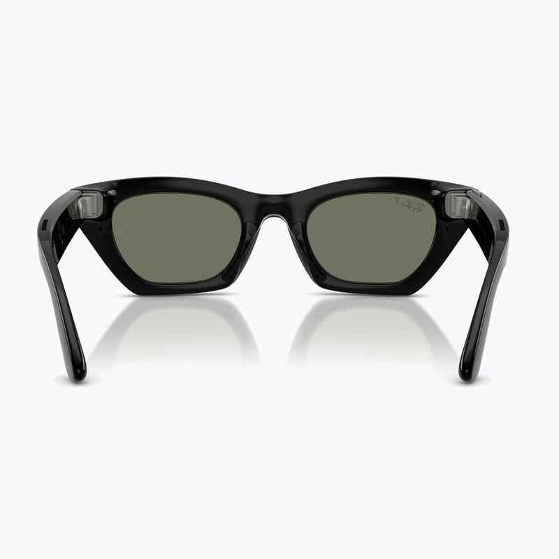 Okulary z kamerą Ray-Ban Meta Zena shiny black/g15 green polar 3
