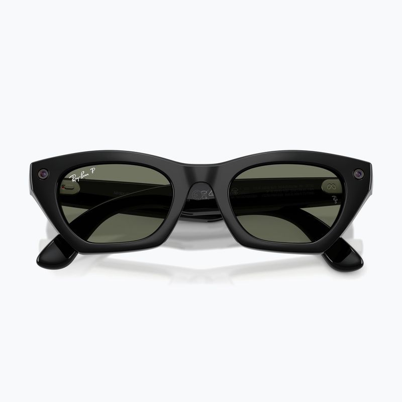 Okulary z kamerą Ray-Ban Meta Zena shiny black/g15 green polar 6