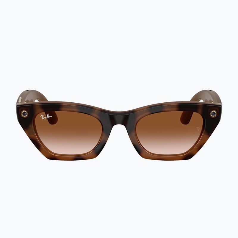 Okulary z kamerą Ray-Ban Meta Zena havana/gradient brown 2