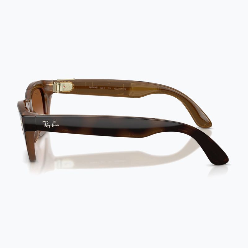 Okulary z kamerą Ray-Ban Meta Zena havana/gradient brown 5