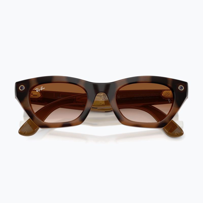 Okulary z kamerą Ray-Ban Meta Zena havana/gradient brown 6