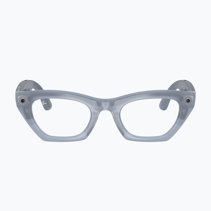 Okulary z kamerą Ray-Ban Meta Zena milky grey lilac/trs copper 2