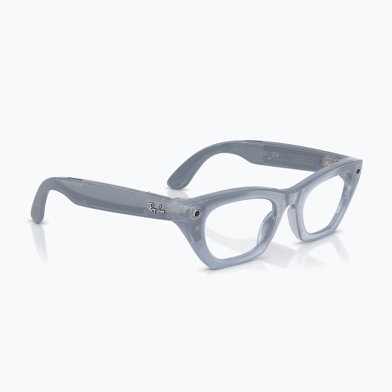 Okulary z kamerą Ray-Ban Meta Zena milky grey lilac/trs copper 4