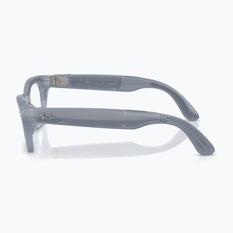 Okulary z kamerą Ray-Ban Meta Zena milky grey lilac/trs copper 5