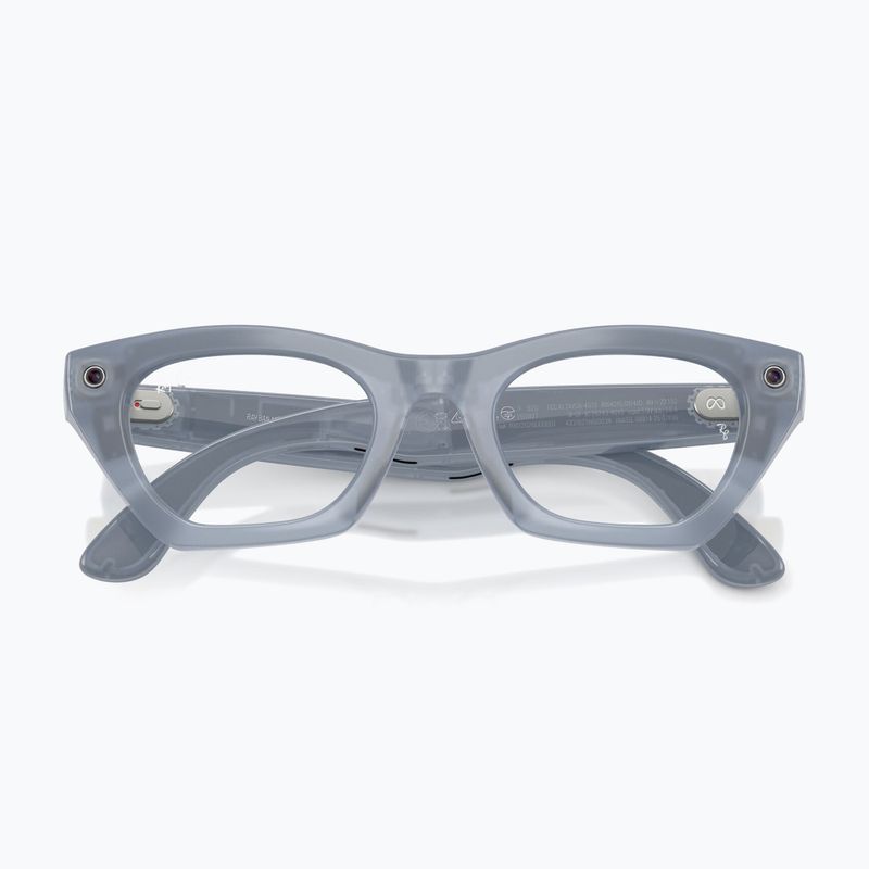 Okulary z kamerą Ray-Ban Meta Zena milky grey lilac/trs copper 6