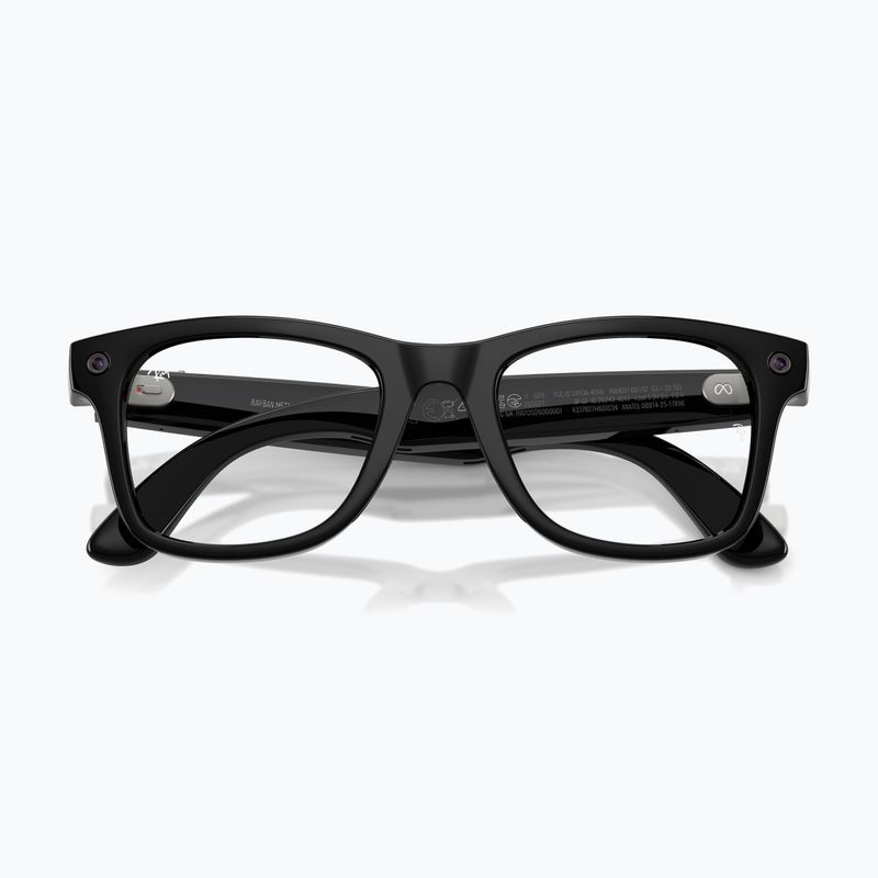 Okulary z kamerą Ray-Ban Meta Wayfarer shiny black/trs grey 3