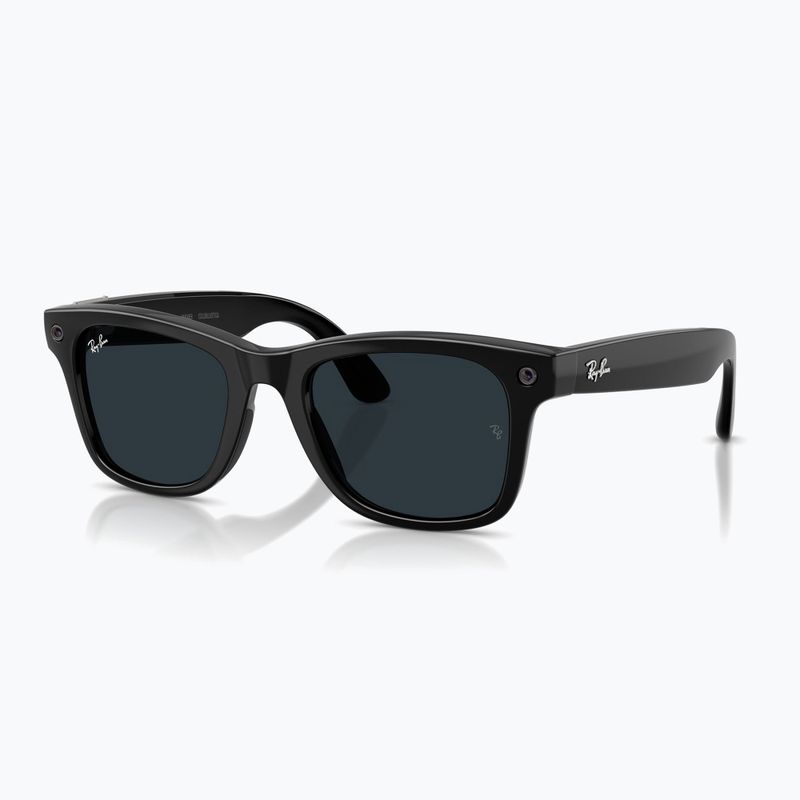 Okulary z kamerą Ray-Ban Meta Wayfarer shiny black/trs grey 7