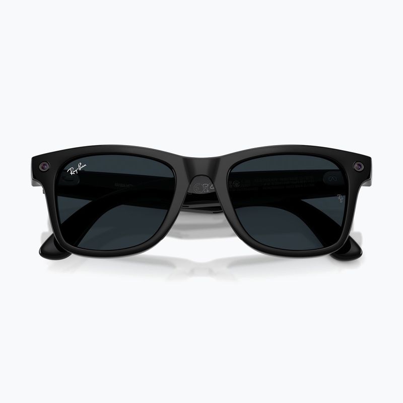 Okulary z kamerą Ray-Ban Meta Wayfarer shiny black/trs grey 9