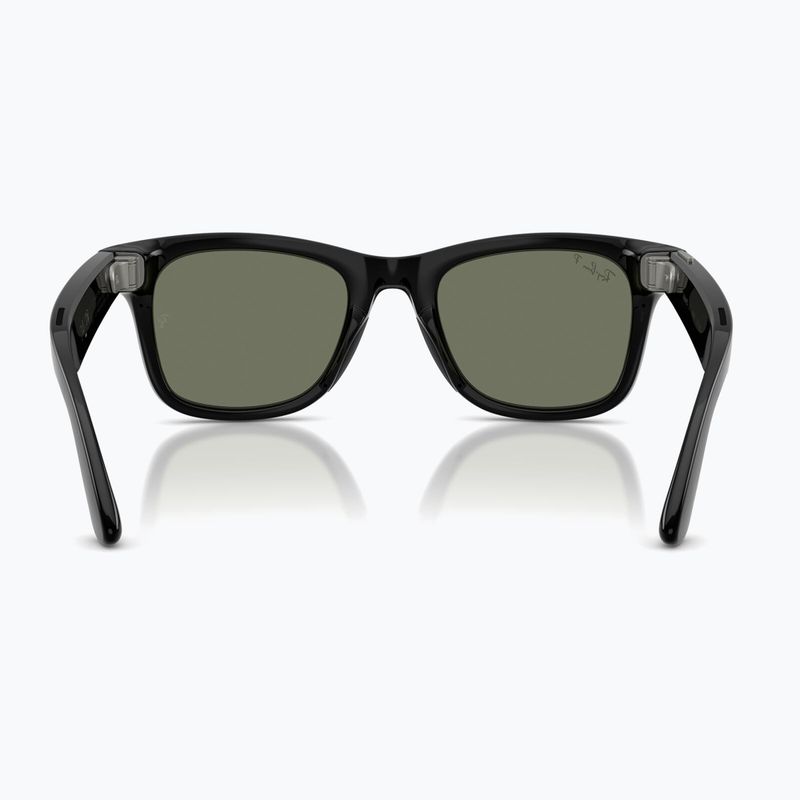 Okulary z kamerą Ray-Ban Meta Wayfarer shiny black/g15 green polar 3