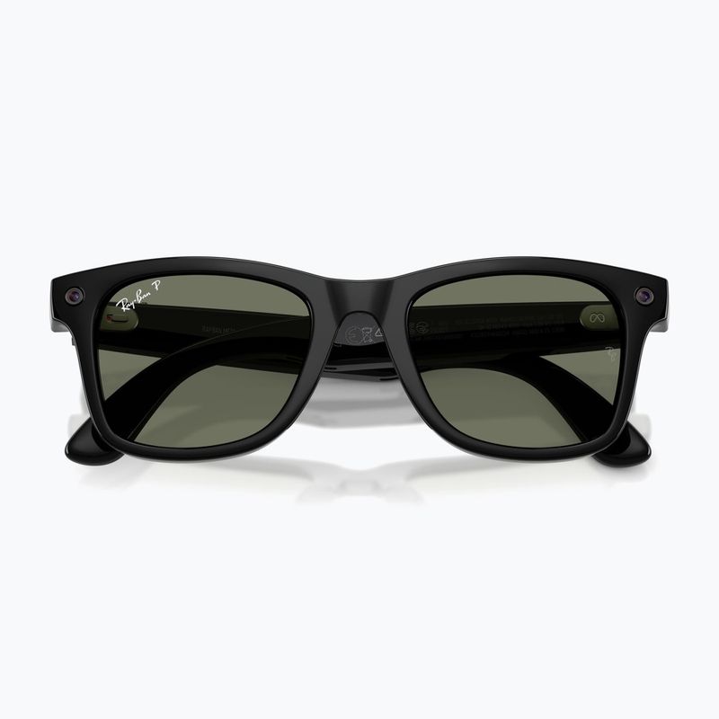 Okulary z kamerą Ray-Ban Meta Wayfarer shiny black/g15 green polar 6