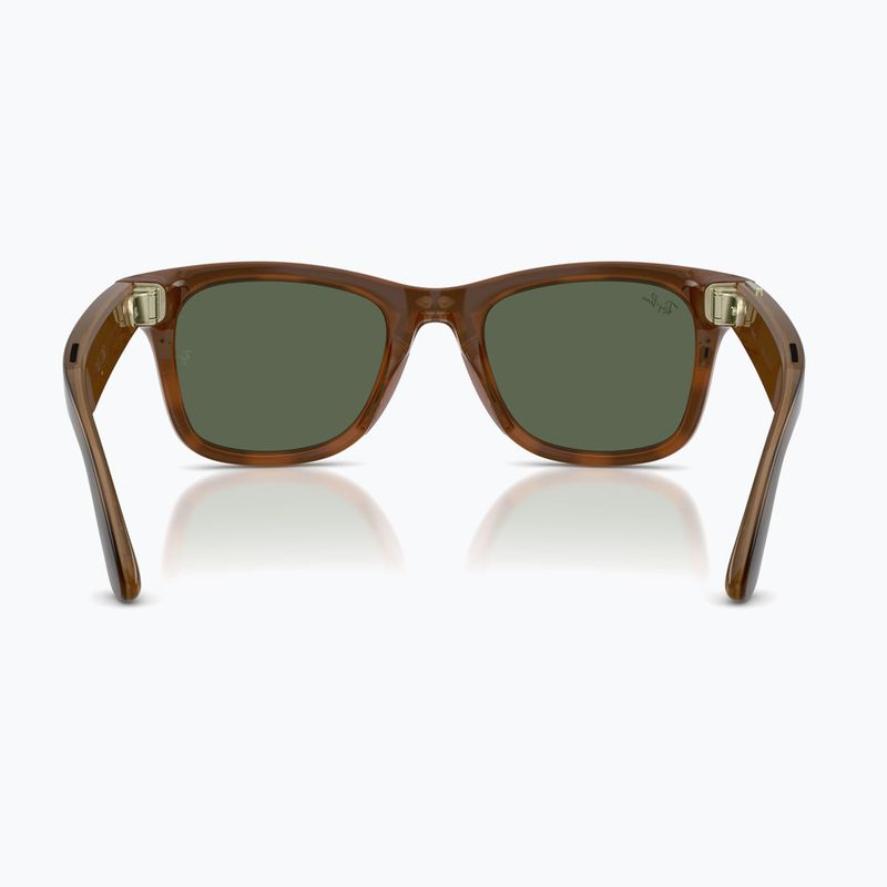 Okulary z kamerą Ray-Ban Meta Wayfarer havana/g15 green 3