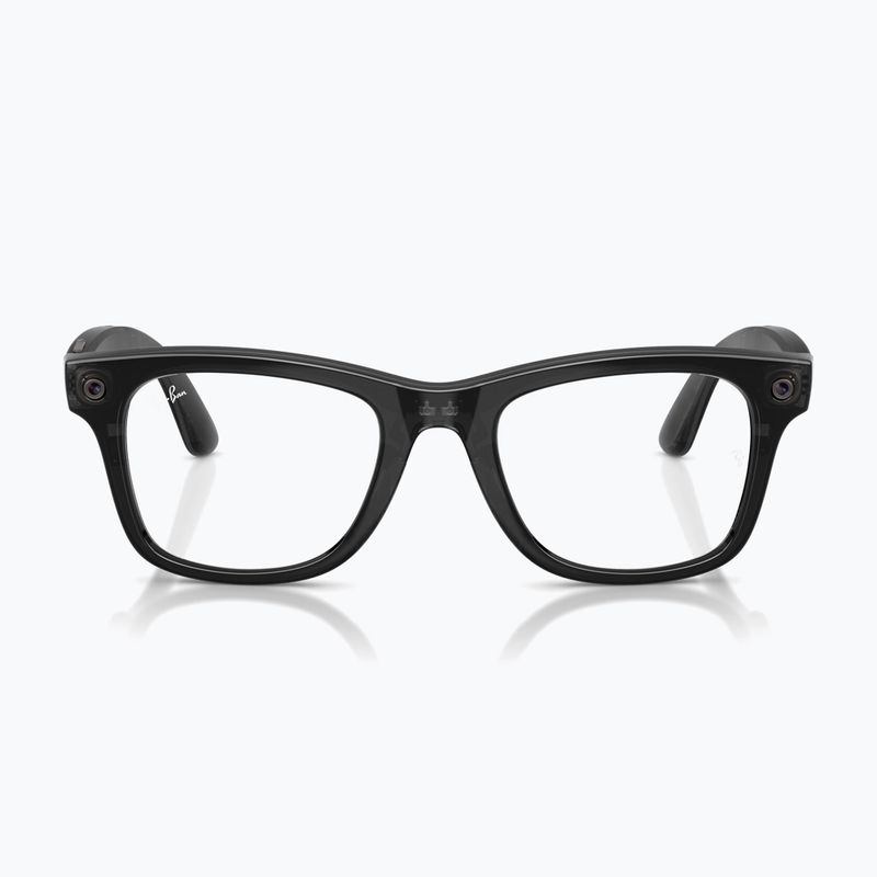 Okulary z kamerą Ray-Ban Meta Wayfarer transp. black/trs aquamarine 2