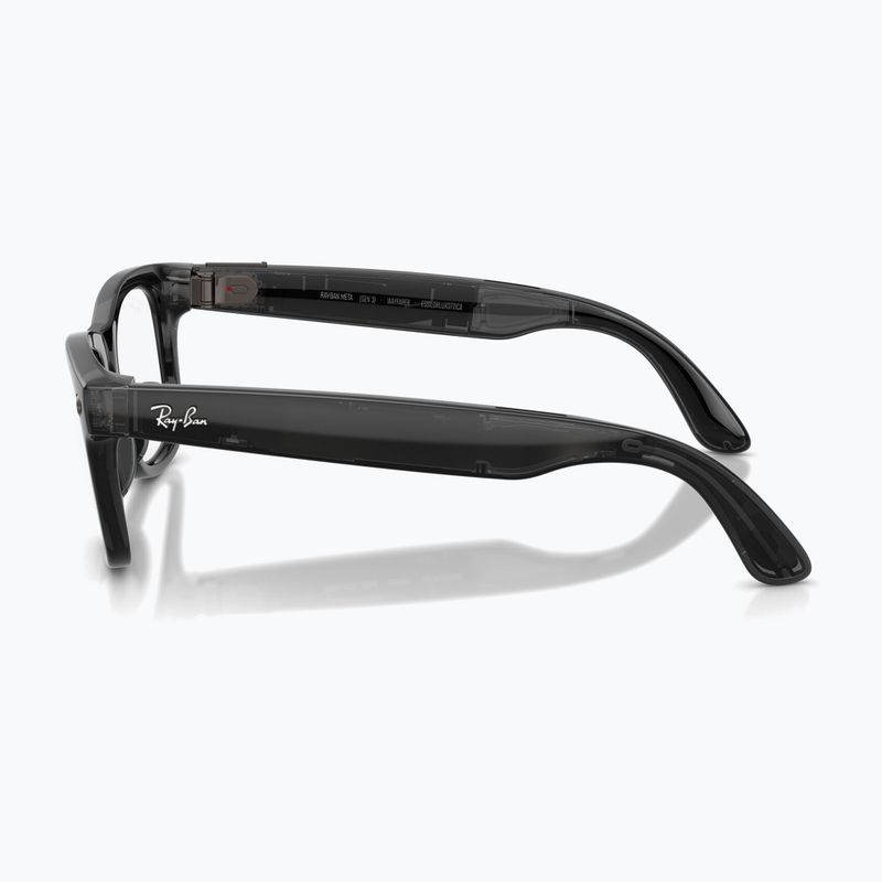 Okulary z kamerą Ray-Ban Meta Wayfarer transp. black/trs aquamarine 5