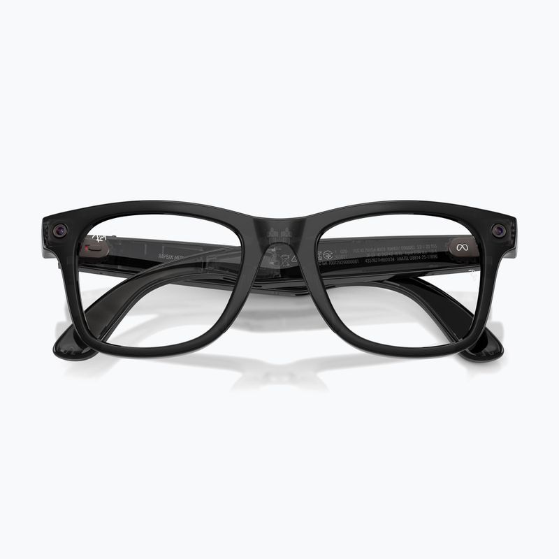 Okulary z kamerą Ray-Ban Meta Wayfarer transp. black/trs aquamarine 6